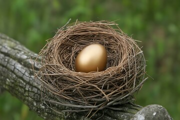 Secure Your Future with a Golden Nest Egg, Invest Wisely for Financial Growth and Retirement Savings, Planning for Prosperity and Wealth Accumulation