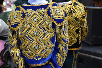 Costumes de fête à Cusco. Pérou
