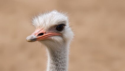 Head of an Ostrich