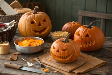 pumpkin carving designs Halloween creativity 