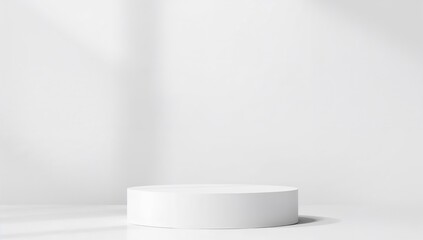 Traditional podium with a classic design, ideal for branding presentations, editorial header background