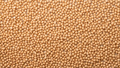 Fototapeta premium Overhead shot of chickpeas filling the frame