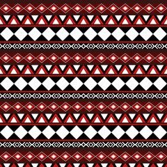 African ethnic tribal-inspired geometric pattern in bold red and black tones. The strong contrast between the colors creates a powerful and visually striking design that ethnic traditional tribal eth