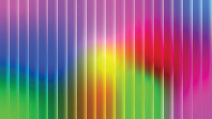 Colorful Gradient Lines Background – Abstract Striped Vector Art