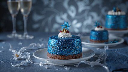 Blue cake
