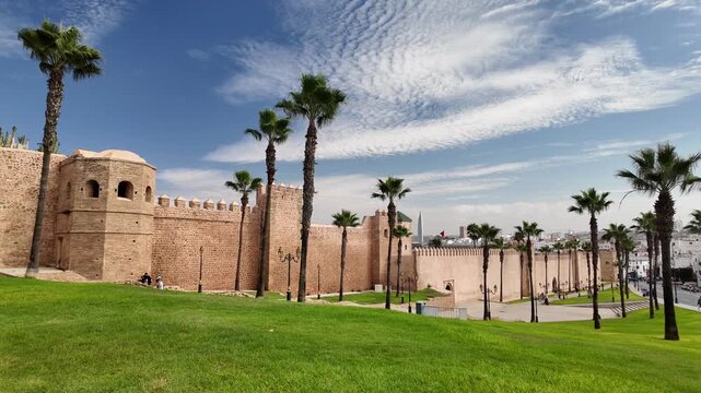 The Kasbah of the Udayas in Rabat, Morocco &ndash; Historic Fortress and UNESCO Site, October 1,2025