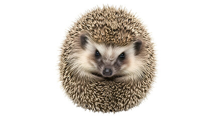 Obraz premium Hedgehog isolated on transparent background