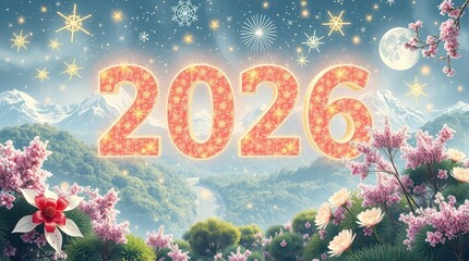 New Year 2026 Nature Summer