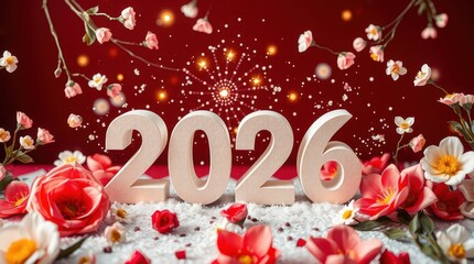 New Year 2026 in colors