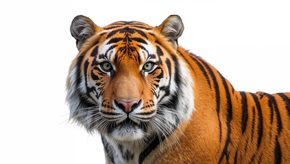 Obraz premium Majestic tiger, showcasing natural beauty and strength, preservation