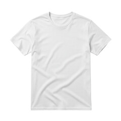 Plain White T-Shirt Template – Blank Clothing Apparel Mockup