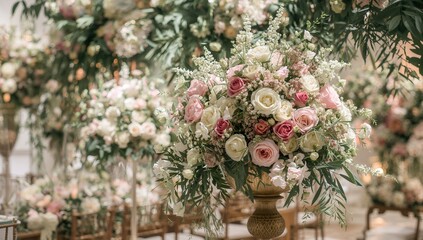 Beautiful floral designs for wedding photography