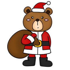 Santa Bear