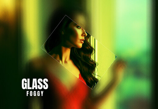 Foggy Glass photo Effect