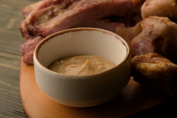 mustard sauce for cold meats