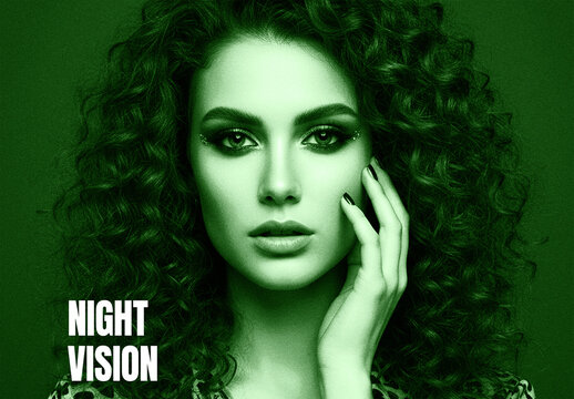 Night Vision Photo Effect