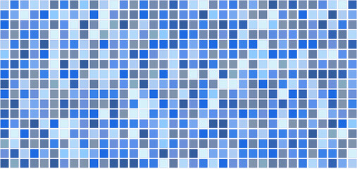 Fototapeta premium blue mosaic background