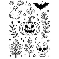 halloween vector illustration