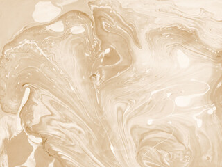 Abstract art background template. Beige creative acrylic painting, texture for cards, poster, flyer, presentation.