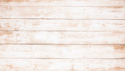 Fototapeta premium Vintage Pale Wood Plank Surface Pattern