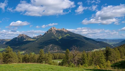 Fototapeta premium Smedovets mountain near Varbovchets and Belogradchik is an enigmatic and fascinating peak.