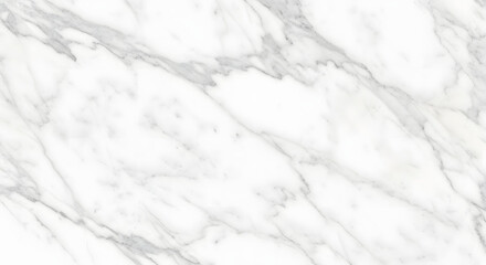 Fototapeta premium Elegant white marble texture background with subtle gray veins adding depth and sophistication for luxurious interiors and modern design projects