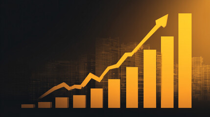 Gráfico em queda destaca retração econômica, prejuízos corporativos e perda de valor, simbolizando dificuldades no mercado e alertando para riscos financeiros