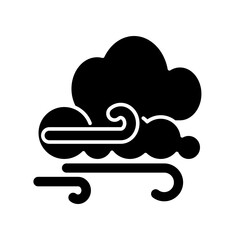 Windy icon design template