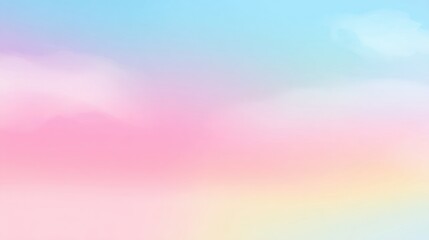 Fototapeta premium A soft blend of pastel colors fills the sky as daylight fades evoking tranquility and peace.