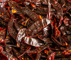 Chiles Secos Mexico Comida Tradición Gastronomía Cultura