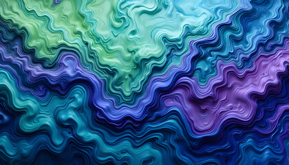 Fototapeta premium Blue abstract water wave background pattern design