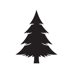 "Pine Tree In Snow Forest"