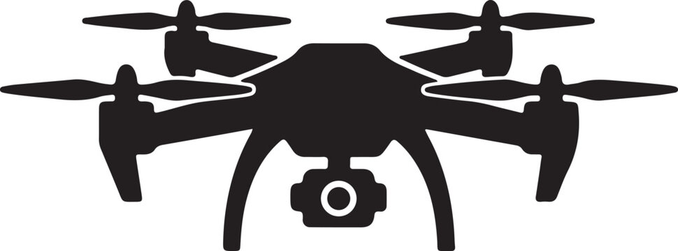Drone Silhouette &mdash; focused on high-contrast, minimalist drone silhouettes. drone logo vector &mdash; good for minimalist or logo-style silhouettes. 