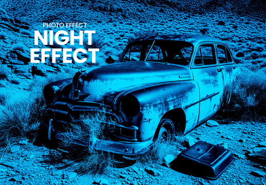 Night Photo Effect