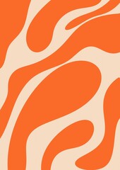 vector illustration of an abstract background with a cat