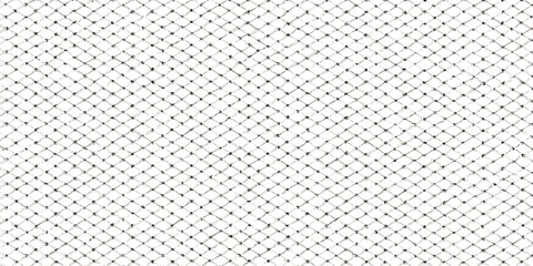 seamless chain link fence pattern, wire mesh lattice background with diamond grid texture on white for secure design use.