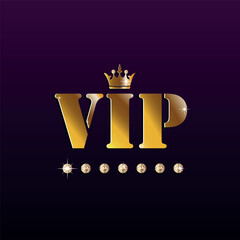 VIP Gold label