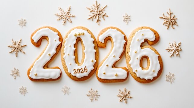 2026 Shaped Cookies