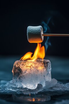 Fire from Ice: Roasting Marshmallows