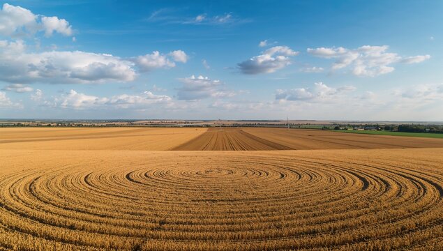 Crops utilizing center pivot irrigation system, efficiency in agricultural practices
