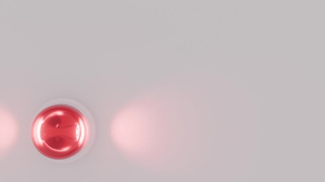 moderne Alarmsirene mit heller roter Signalleuchte - Gefahr und Sicherheit, Warnung f&uuml;r Risiko, Notfall und Schutzsysteme in moderner Sicherheitsumgebung, Technologie, Hilfe, Rettung
