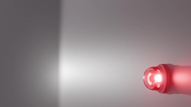 moderne Alarmsirene mit heller roter Signalleuchte - Gefahr und Sicherheit, Warnung f&uuml;r Risiko, Notfall und Schutzsysteme in moderner Sicherheitsumgebung, Technologie, Hilfe, Rettung
