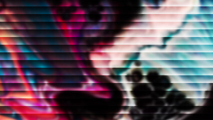 Vibrant liquid glass gradient stripes abstract background with modern futuristic ethereal flow and dynamic color transitions vector