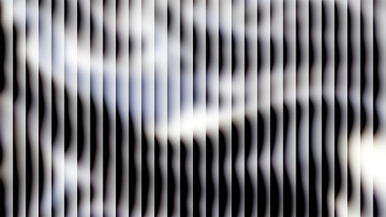 Abstract liquid glass gradient stripes background with soft light glow and subtle blue hues dynamic visual vector