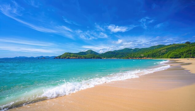 Amami Island coastline with crashing waves, highlighting erosion risk