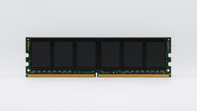 Back view of a DDR memory module, emphasizing maintenance and operational efficiency