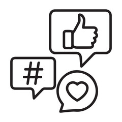 Social Media Icon Vector Collection