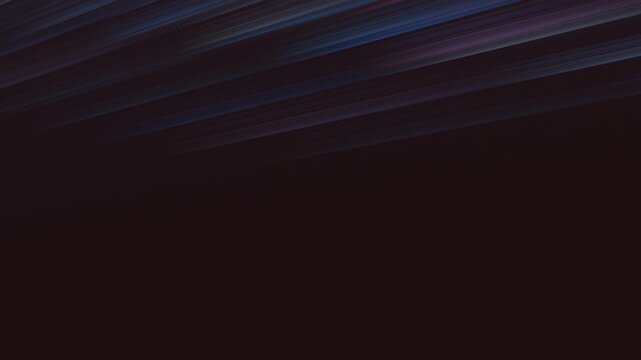 Dynamischer langsam bewegender technischer schwarzer Hintergrund mit blauen diagonalen Linien &ndash; klare moderne Struktur f&uuml;r Pr&auml;zision, Innovation und Fortschritt perfekt f&uuml;r Pr&auml;sentationen
