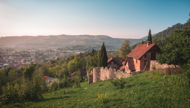 The heritage site of Blaca in the Konjic region within Bosnia and Herzegovina