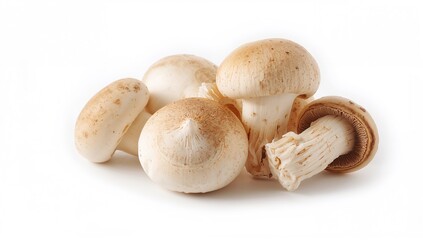 Fresh oyster mushrooms on a clean surface, fiber-rich choice